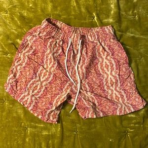 urban outfitters snakeskin swim trunks
